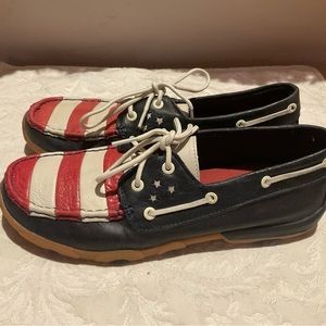 LNWOT Twisted X Leather Patriotic Shoes